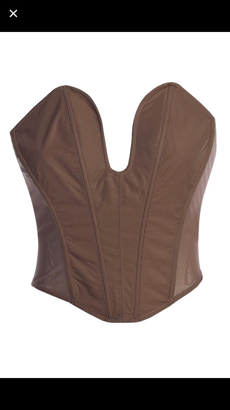 Corset top and joggers