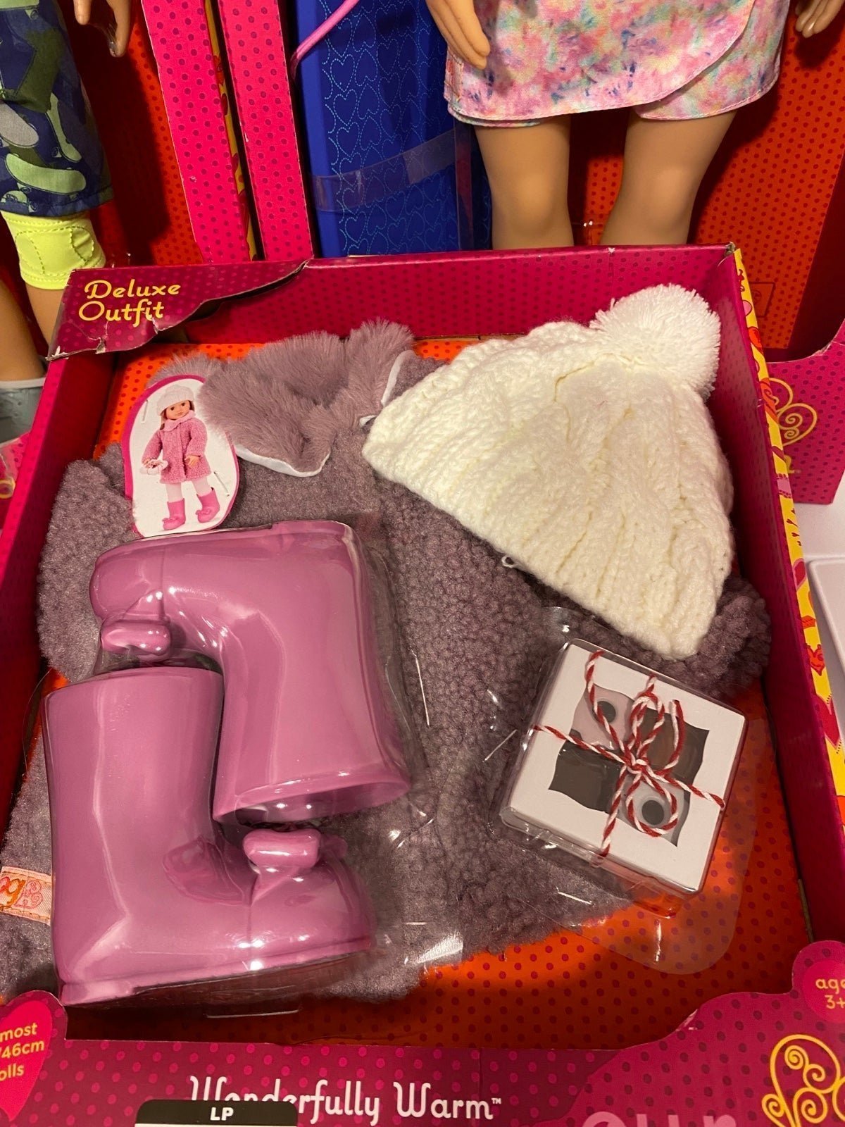All new Large Our Generation 18” Dolls ivana and theodore and Accessories Bundle