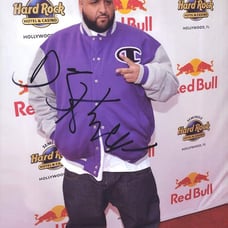 Dj Khaled authentic signed rap 8x10 photo A0249 DjK05202020RapCol2Y0249