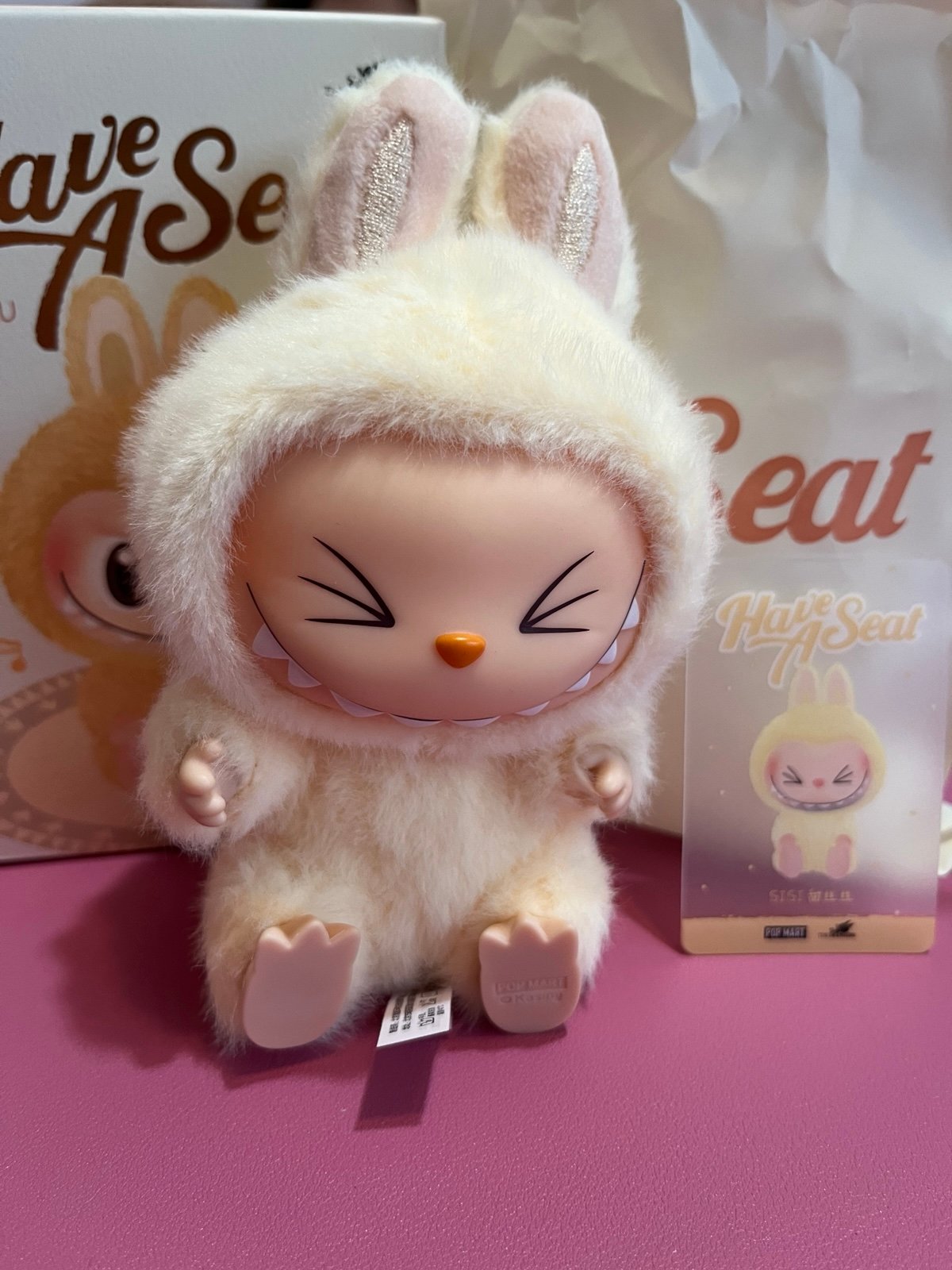 Confirmed Have a Seat Labubu — SiSi, ZiZi, HeHe or BaBa