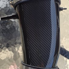 Cold air intake, 2012 Gt500. (TRUFIBER)