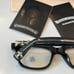 Chrome style hearts glasses frames