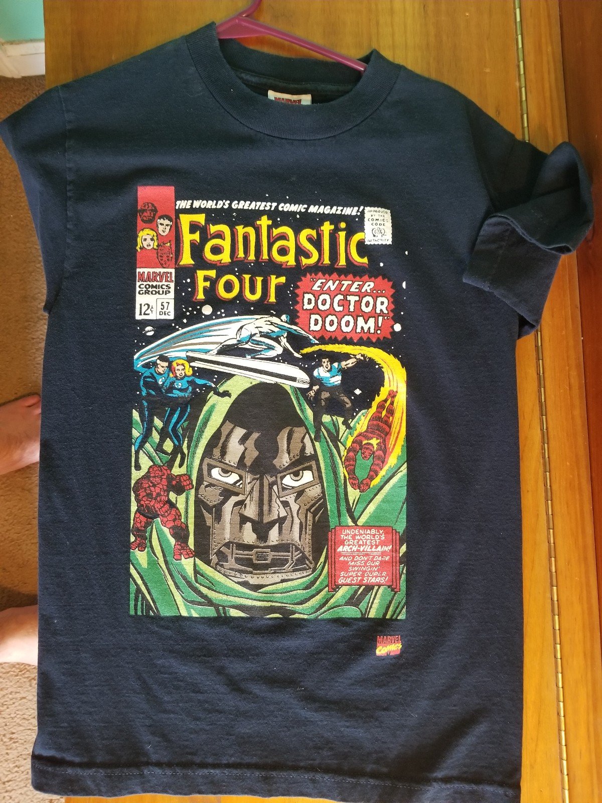 Fantastic four comic shirt