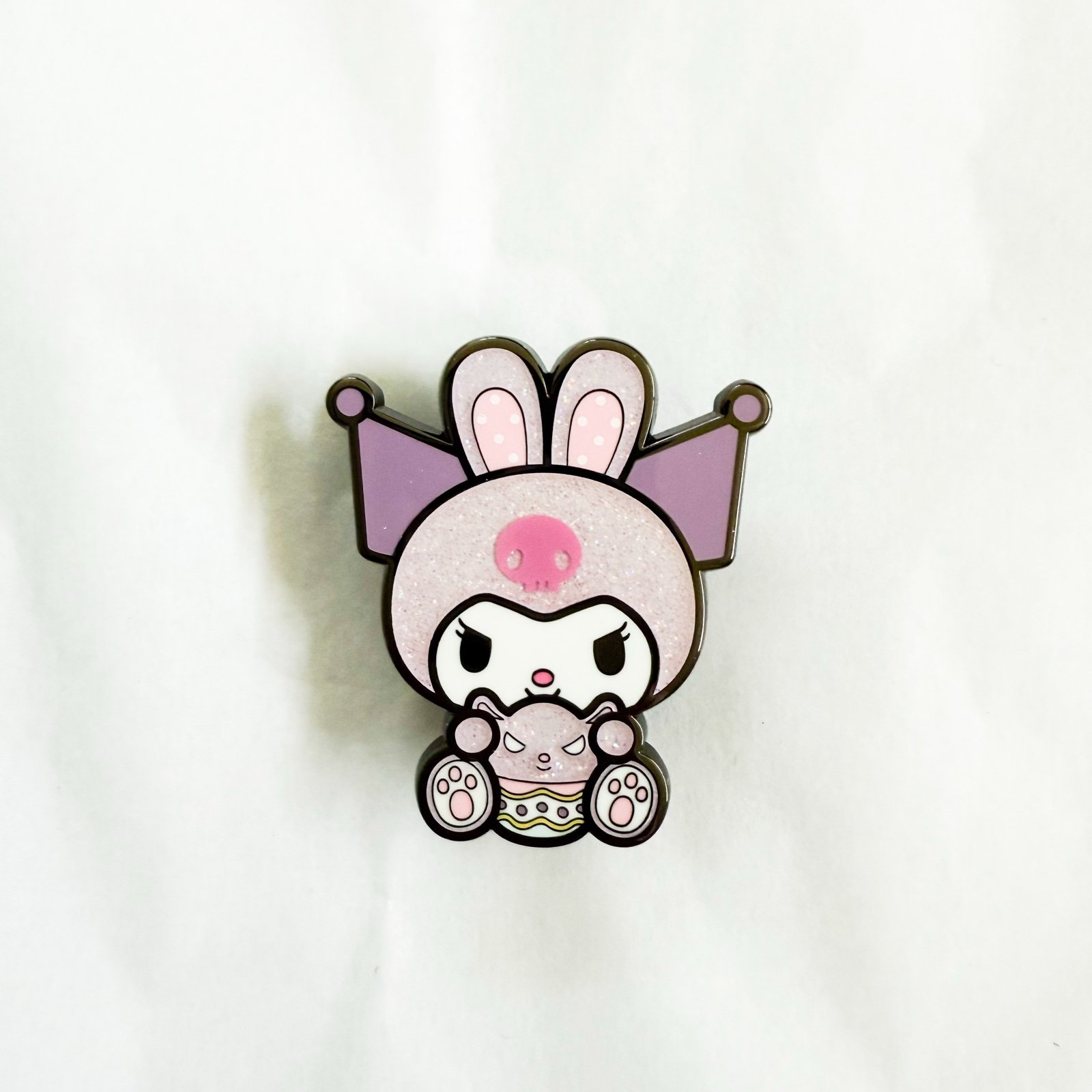 FigPiN Mystery Mini Hello Kitty and Friends Series 7 Glitter Kuromi Pin