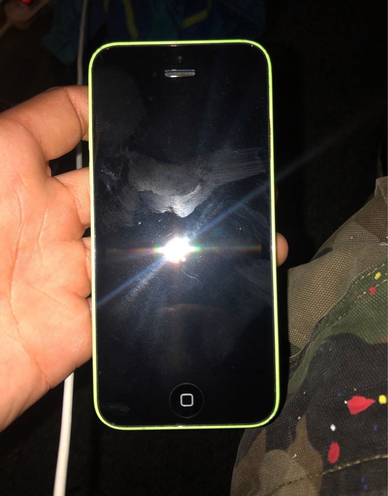 iPhone 5c Green 8 gigabytes Unlocked