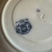 Antique W.H. Grindley & Co England Floral Motifs Saucer/Soup Bowl Plate