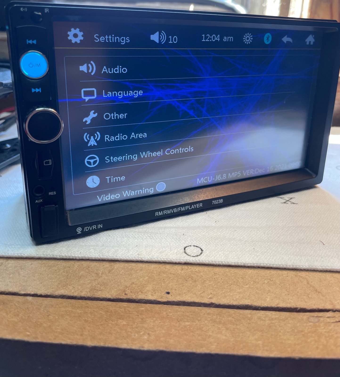 Car Stereo 7023B 7 Inch Full HD Double Din Car Bluetooth Touch Screen