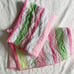 Pottery Barn Kids Quilted Pillow Shams (Two- Pair) Pink Green