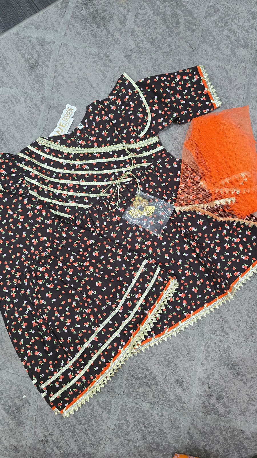 Pakistani dress for girls size 3 years