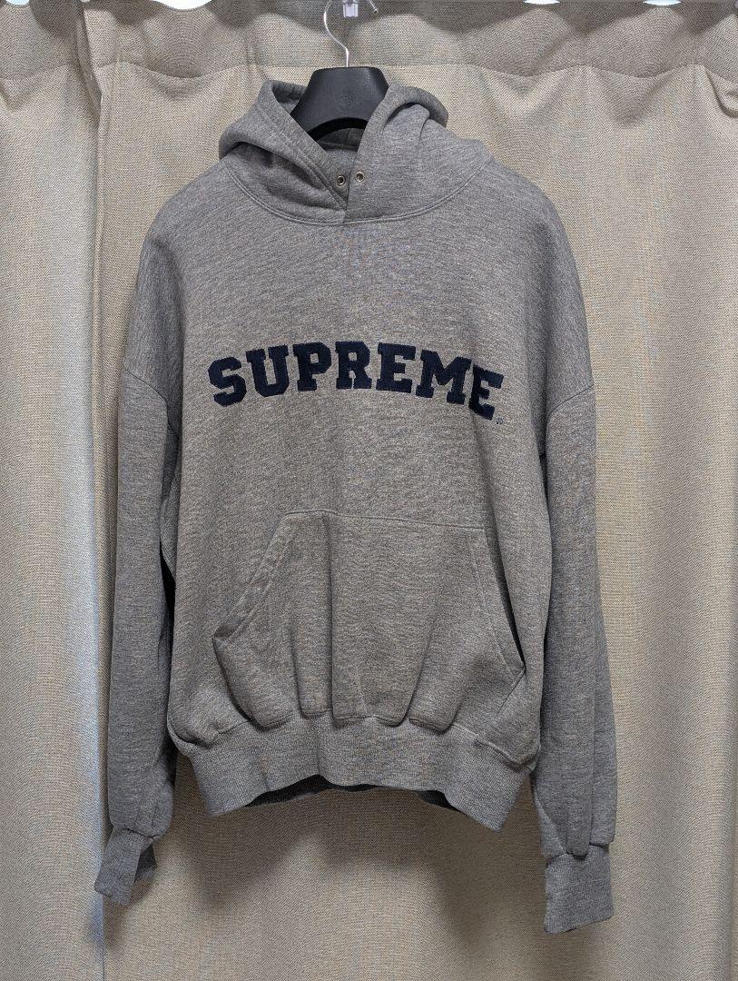 Supreme x Champion Hoodie Grey L Reverse Weave