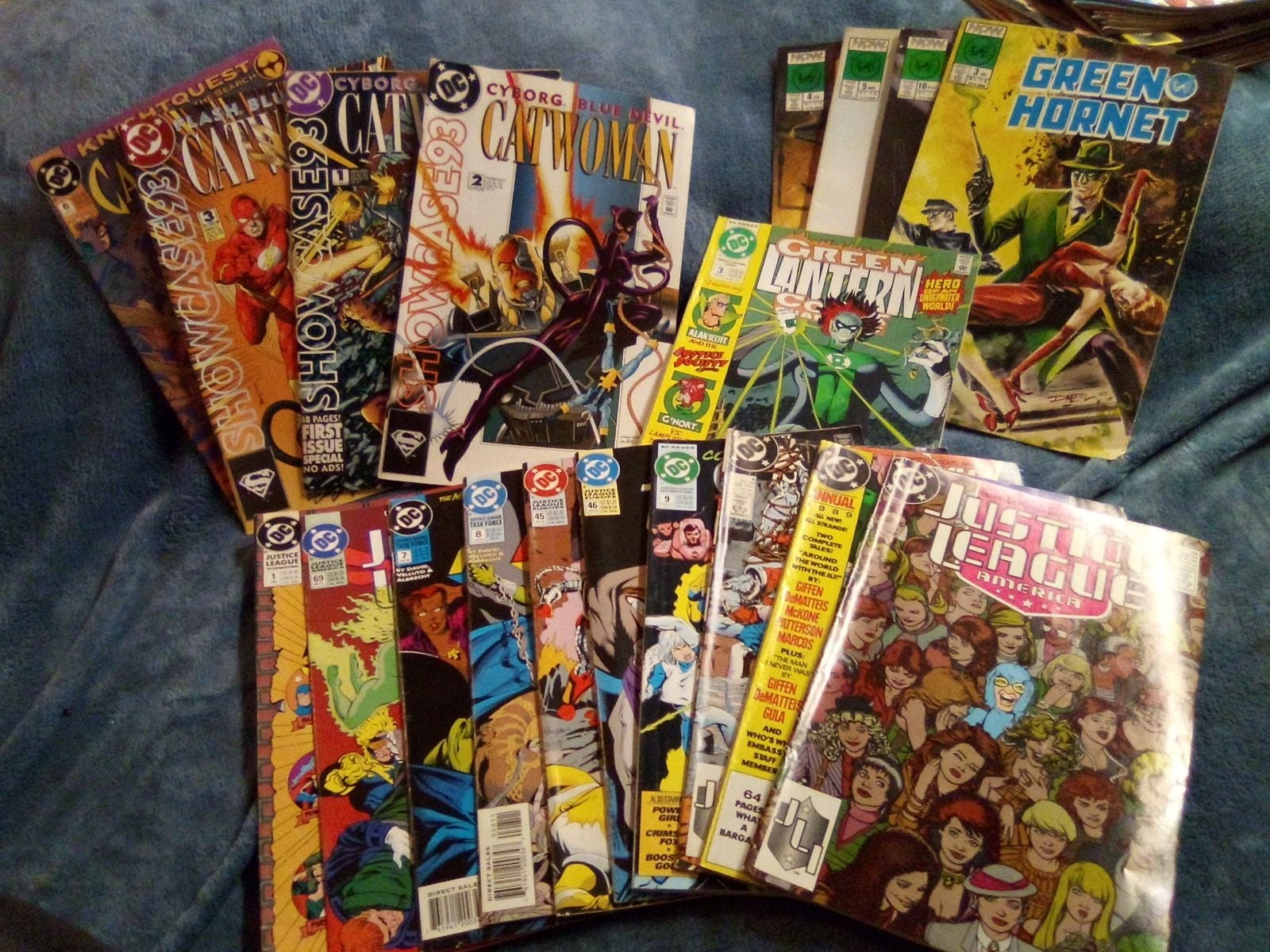 DC comics , marvel comics etc.