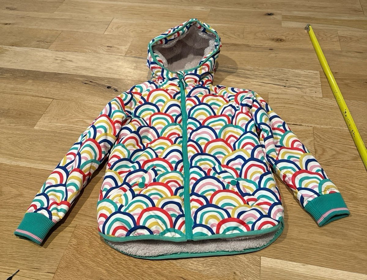 Girls Mini Boden Coat 7/8