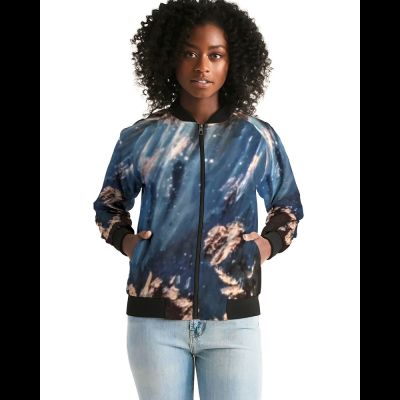 Midnight love  Women's Bomber Jacket