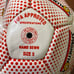 NEW RARE HTF 1990S FRANCO AMERICAN SPAGHETTIOS SOCCER BALL FIFA HAND SEWN SIZE 5