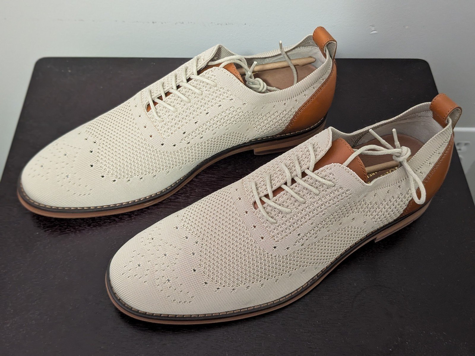 Moretti Ashland II Knit Wingtip Oxfords