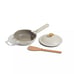 Our Place 8.5 Ceramic Nonstick Mini Always Pan Cream with Gold Knob