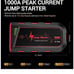 Portable Car Battery Jump Starter (Up to 7.0L Gas or 5.5L Diesel Engine), 12V Po