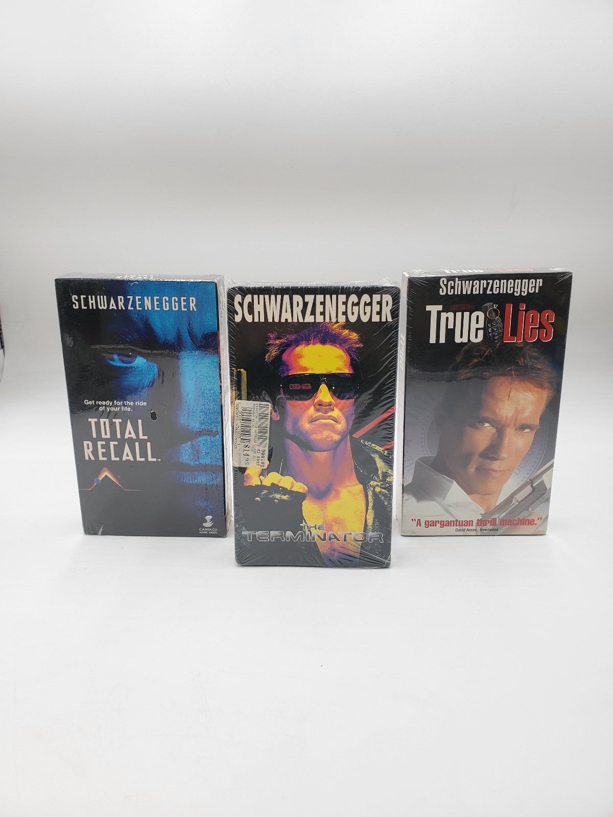 The Terminator, True Lies and Total Recall Lot Arnold Schwarzenegger Movies