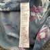 Tommy Bahama Denim Floral Hawaiian Tencel Long Sleeve Button Shirt Size Small