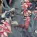 Tommy Bahama Denim Floral Hawaiian Tencel Long Sleeve Button Shirt Size Small