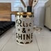NWT Anthropologie Rise & Shine Canister