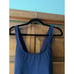 NWT Andie Women's The Tulum One Piece Long Torso Smooth Swimsuit Blue Size XLT