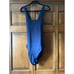 NWT Andie Women's The Tulum One Piece Long Torso Smooth Swimsuit Blue Size XLT