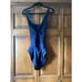 NWT Andie Women's The Tulum One Piece Long Torso Smooth Swimsuit Blue Size XLT