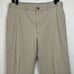 L.L. Bean flannel lined pants men’s 40x29 double L natural fit khaki flat front