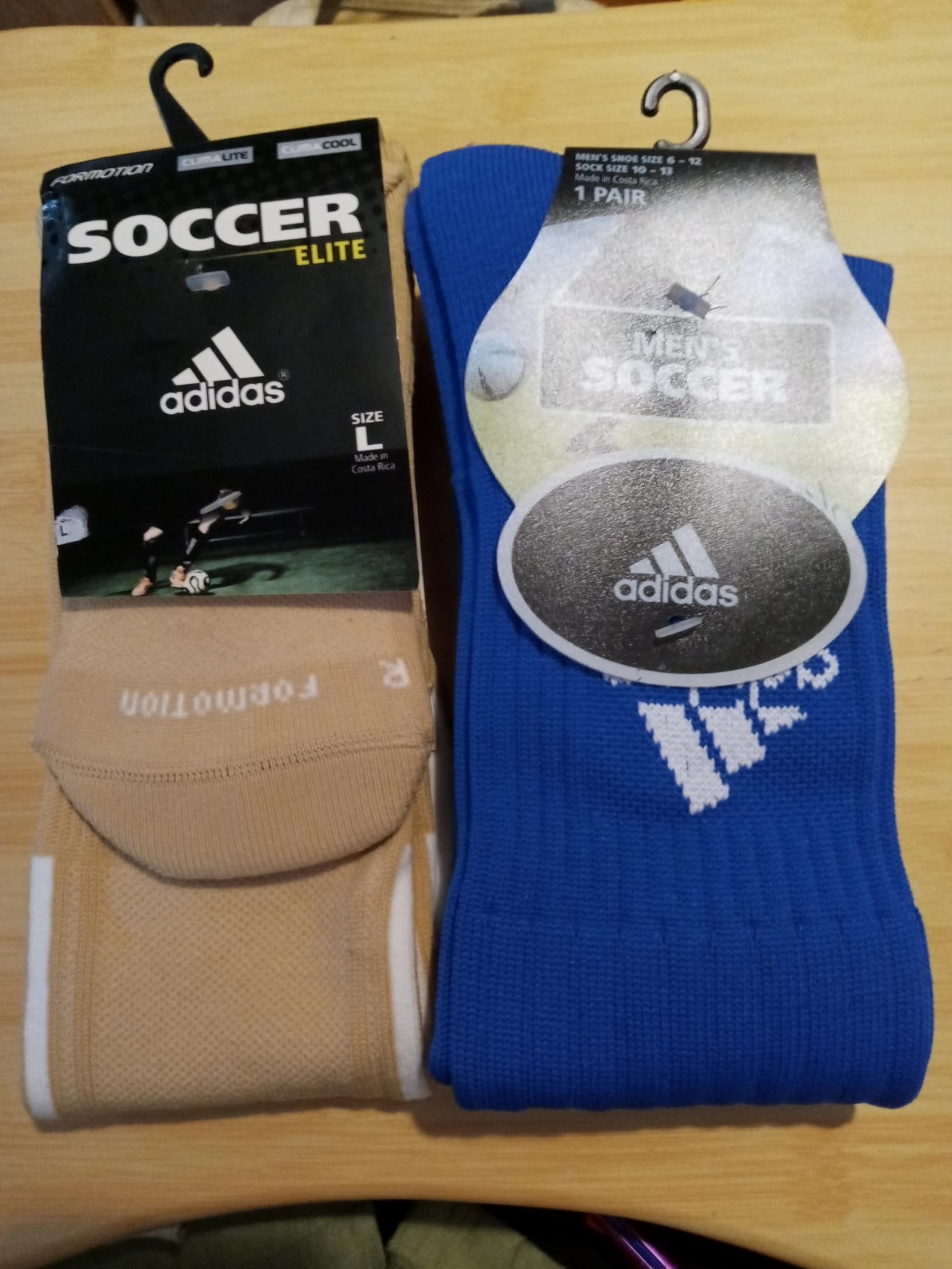 NWT Mens Soccer Socks 3 Pairs