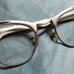 glasses 18ktg cateye glasses vintage collectors authentic eye wear