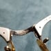 glasses 18ktg cateye glasses vintage collectors authentic eye wear