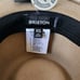 Brixton Messer Packable Fedora Sand Medium Brim Adult Unisex Size XS 100% Wool