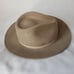 Brixton Messer Packable Fedora Sand Medium Brim Adult Unisex Size XS 100% Wool
