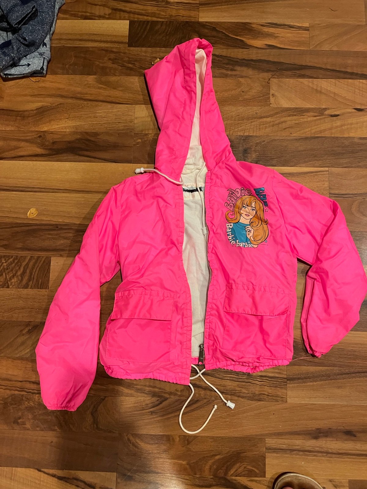 Vintage Matell Barbie Girls Windbreaker