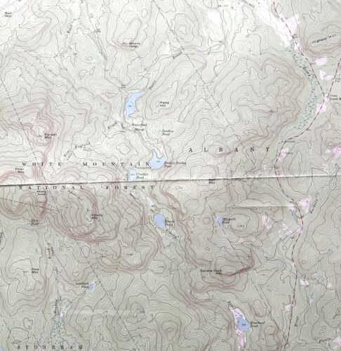 Map East Stoneham Maine 1970 Topographic Geo Survey 1:24000 27 x 22 TOPO5