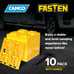 Camco FasTen Camper / RV Leveling Blocks - Features Interlocking Design