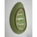 GLOBAL VIEWS Shell Green Plate MADE IN ITALY Platter Dish 10.25”x5.5”
