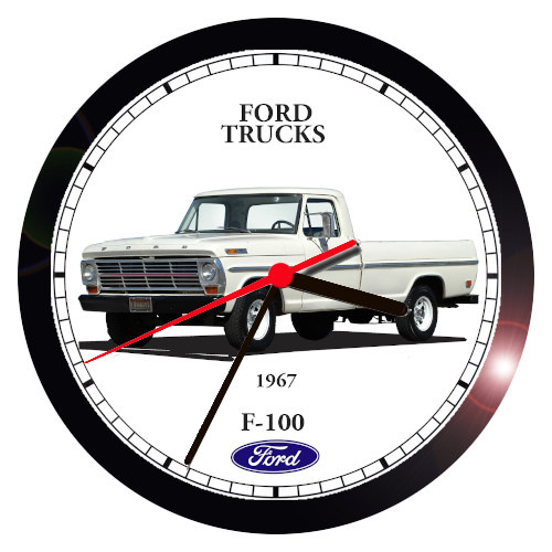 1967 FORD PICKUP TRUCK WALL CLOCK