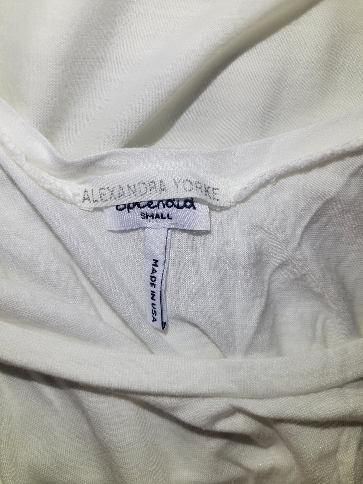 Alexandra Yorke White drop waist dress