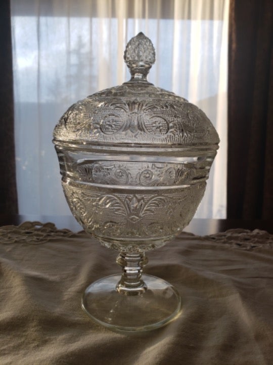 Duncan & Miller Glass Company Covered Candy