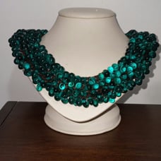 Vtg Apatite Stones Necklace
