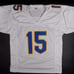 Jason Pinnock Signed Auto Pitt Panthers White Football Jersey NY Giants JSA COA