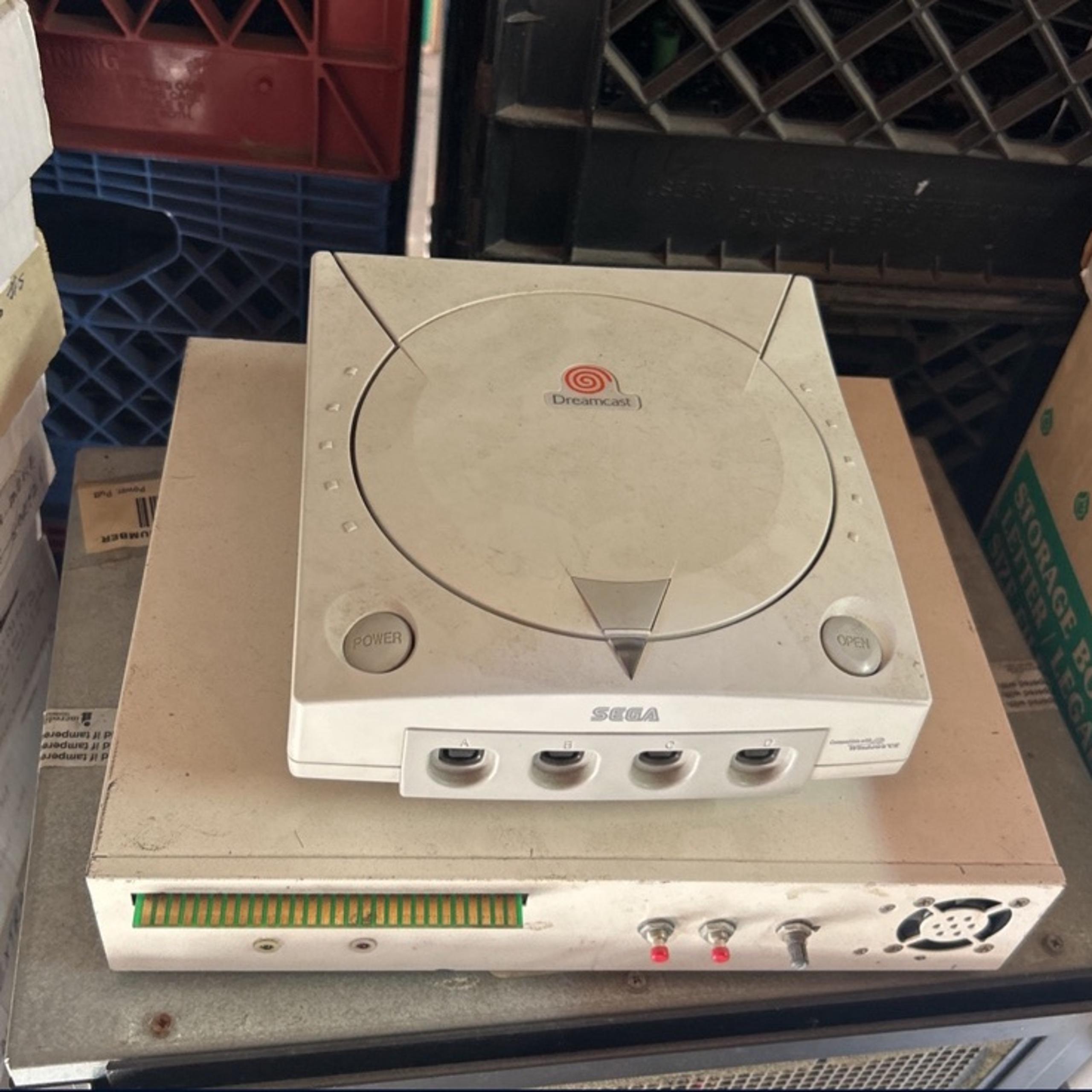 Sega Dreamcast Mod With Arcade Jamma Pcb Gameboard Mother Board System