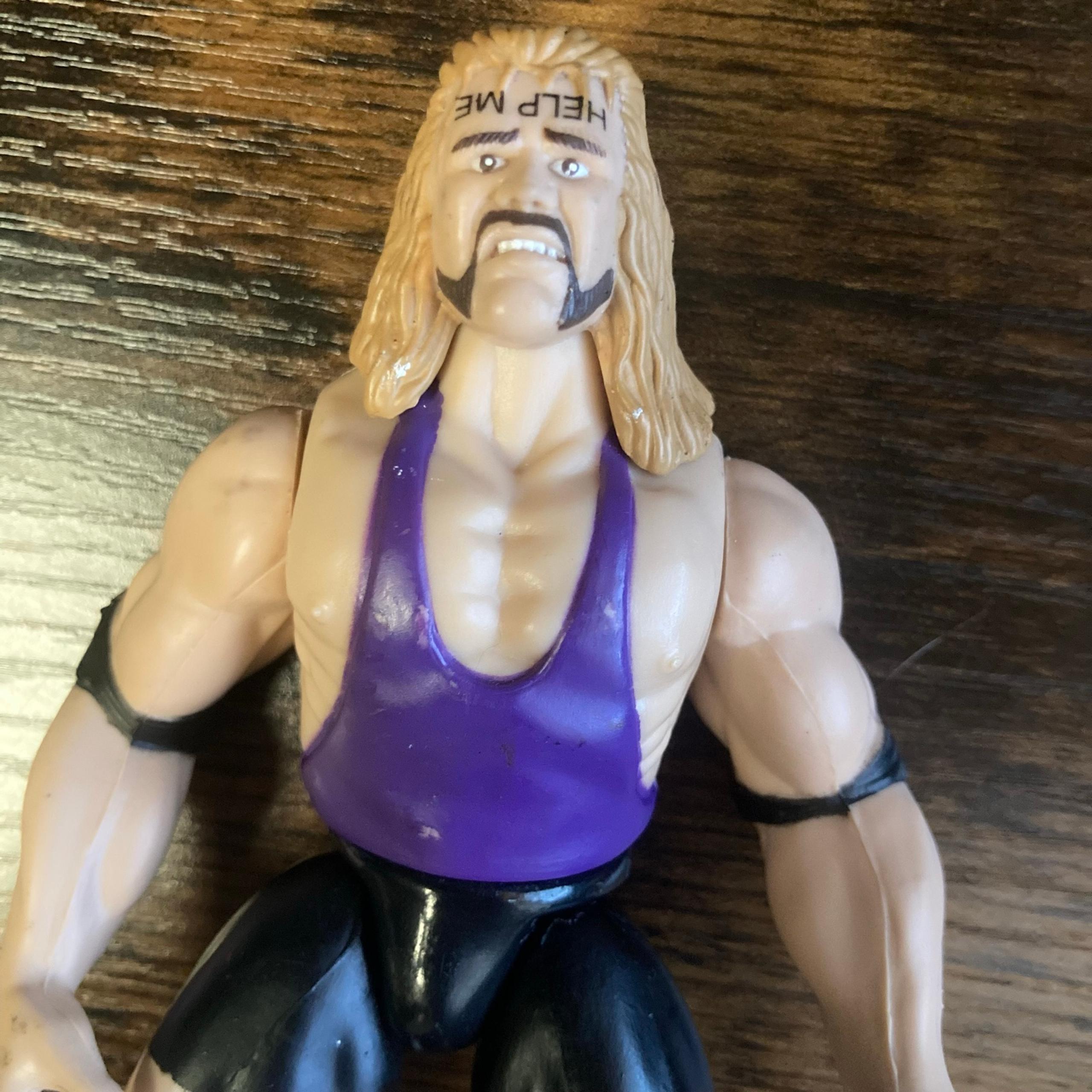 WWF Jakks Pacific Al Snow WWE Wrestling Action Figure Help Me Variant Loose