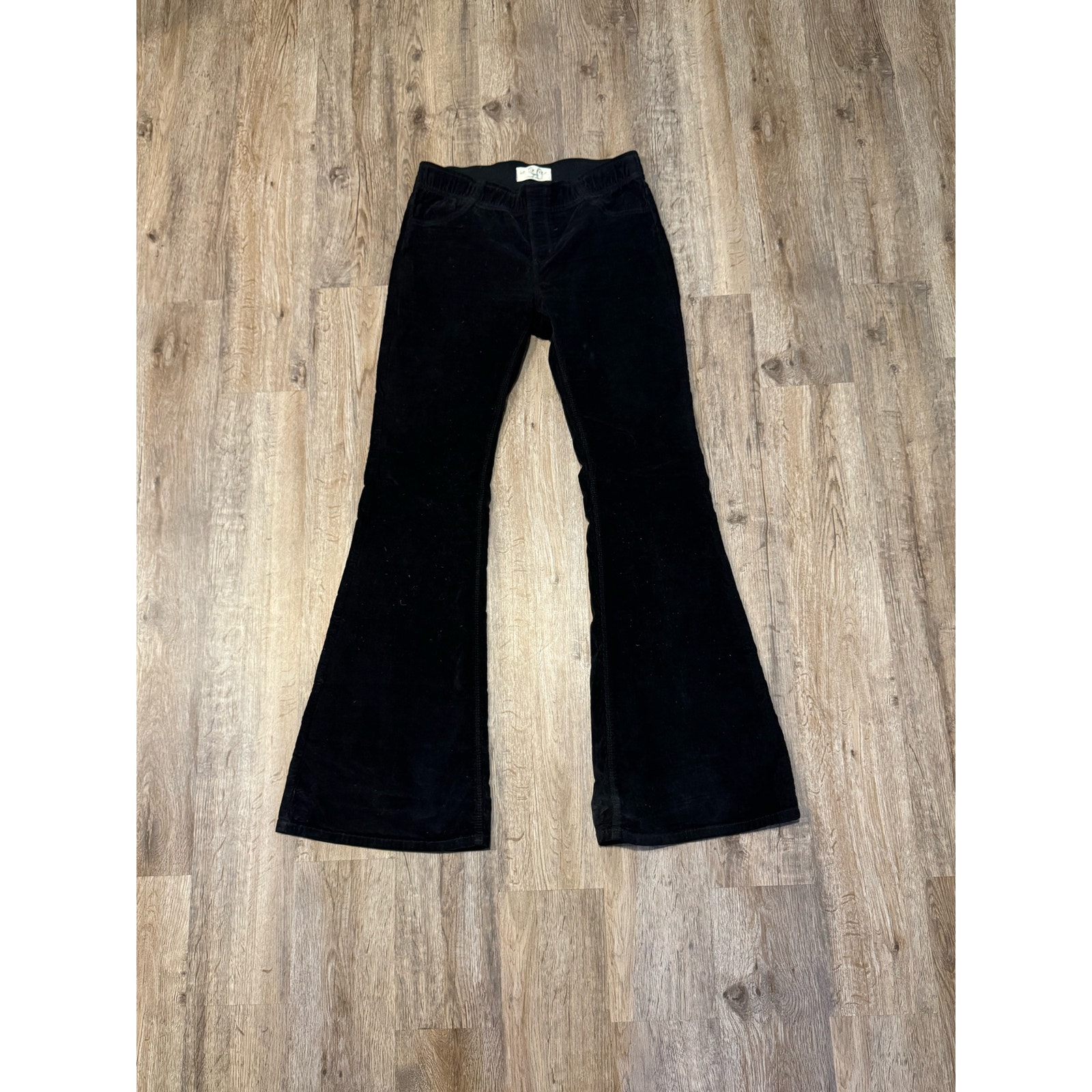 Free People Womens Pull On Corduroy Flare Pants Size 30