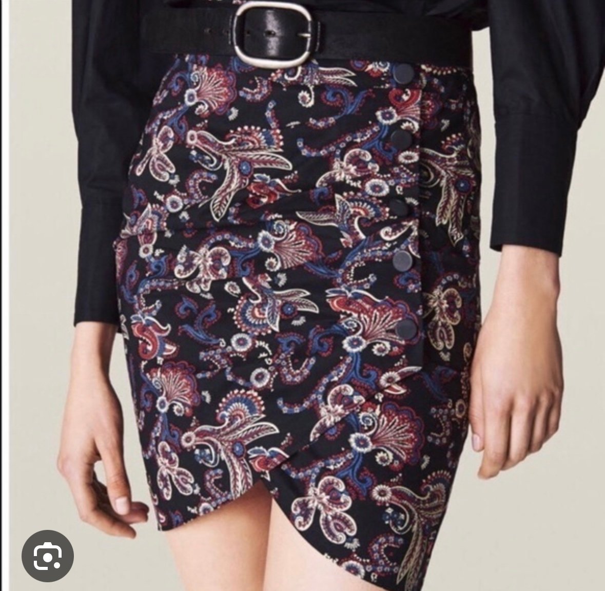 Ba&sh Jupe Roaster Paisley Skirt - size 1