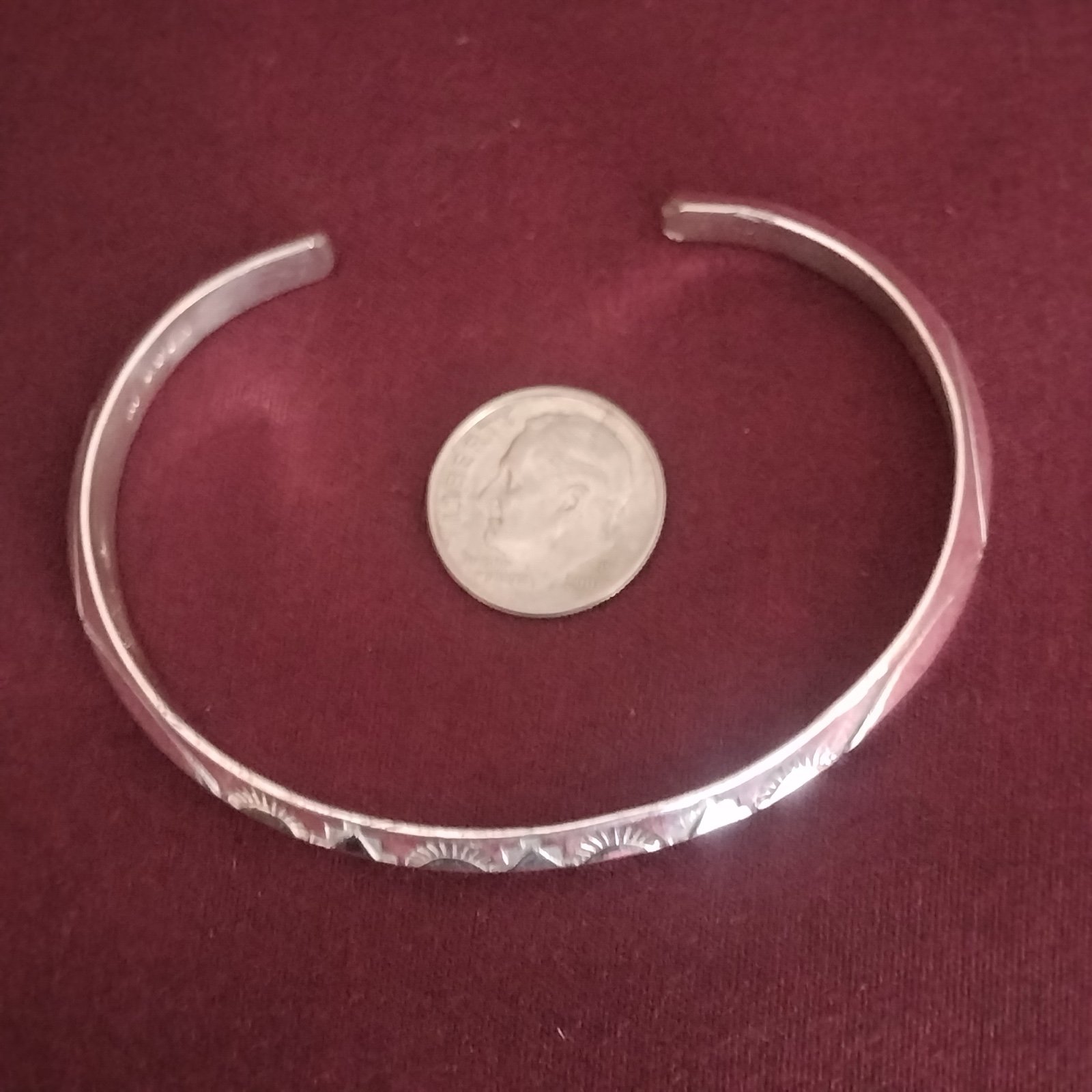 Sterling Silver 5 Inch Cuff Bracelet