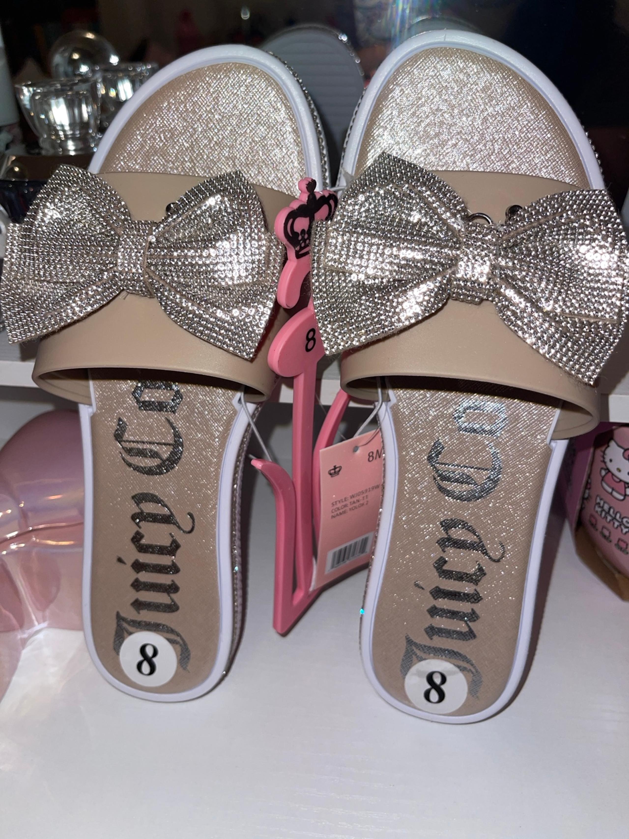 Juicy Couture Tan Sandals women’s size 8 nwt