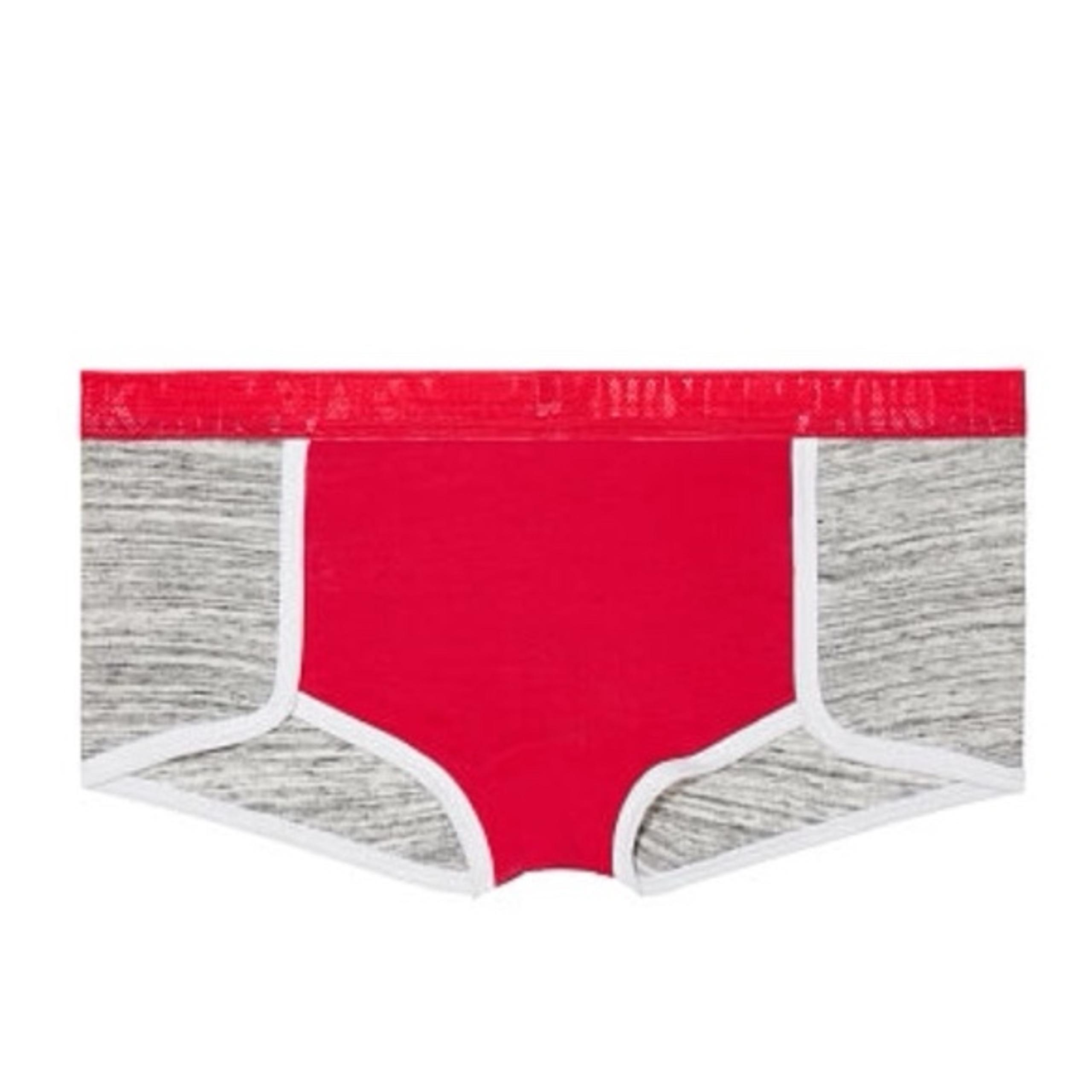 New Victoria’s Secret PINK Mesh Logo Boyshort Panties - Small - Colorblock